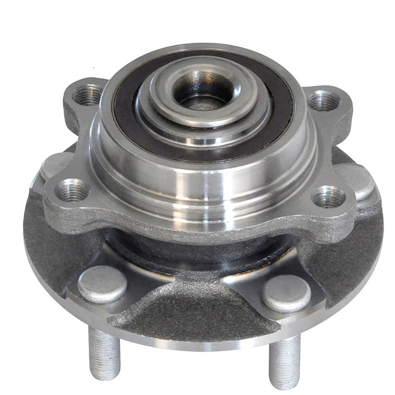 MAYASAF 513268 Front Wheel Hub Bearing Assembly 5 Lugs w/ABS Fit 2003-07 Infiniti G35 RWD Only, 2003-09 Nissan 350Z - Image 1